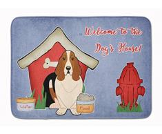 Carolines Treasures Hundehaus, aus der Basset Hound, 48,3 x 68,6 cm, Mehrfarbig