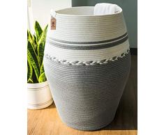 Goodpick Wäschesammler Weiß & Grau