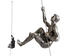 A.B Crew Wanddekoration / Skulptur Klettermann, Kunstharz Haltung 2