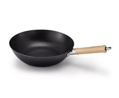 Kitchen Fun by Beka 13870284 Wok, Stahlblech, schwarz, 28 cm