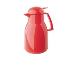 Helios Isolierkanne 1,0 Liter, rot, Kunststoff, 17 x 14.5 x 28.7 cm