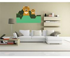 Indigos KAR-Wall-clm031-58 Wandtattoo fÃ¼rs Kinderzimmer clm031 - Lustige kleine Monster - Lustige Katzen - Wandaufkleber 58 x 40 cm