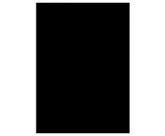 Kreidetafel UK Doppelseitiges Brett, Holz, Schwarz, 84 x 60 x 1,8 cm