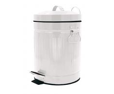 RIDDER 2149601 Abfalleimer Pumba 5 Liter weiß