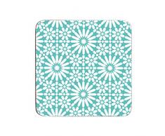 Premier Housewares Girlande Set von 4 Untersetzer, Kork