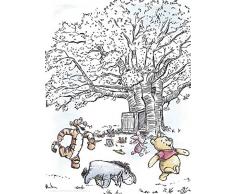Disney Wandbild von Komar | Winnie Pooh Playground | Kinderzimmer, Babyzimmer, Dekoration, Kunstdruck | Größe 30x40cm (Breite x Höhe) | ohne Rahmen | WB063-30x40