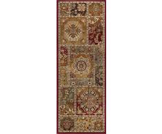 Universal Teppich, orientalischer Teppich, Läufer, Accent, Mehrfarbig, 221 x 79 cm, 2 x 8, Polypropylen, Mehrfarbig, 221 x 79 cm x 0,43