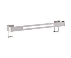 Wenko Handtuchstange Premium Plus Handtuchhalter, Badetuchstange Edelstahl rostfrei GlÃ¤nzend 9.5 x 40.5 x 8.5 cm