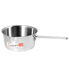 Home Ecopoint Stieltopf konisch mit Griff, 12 cm, Edelstahl