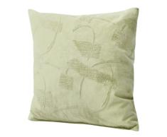 Max Winzer 70205444 Bindlach Zierkissen 40 x 40 cm Flockstoff, grün