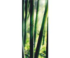 AG Design FTV 0214 Bambus, Papier Fototapete - 90x202 cm - 1 Teil, Papier, multicolor, 0,1 x 90 x 202 cm