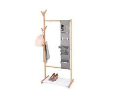 Domopak Living Stander Garderobe 65x38x167 cm Bambù