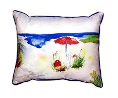 Betsy Drake SN380 Kopfkissen für Strandschirme, 27,9 x 35,6 cm, Rot