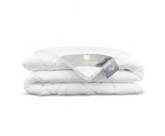 Heckett Lane Silver Vier Jahreszeiten Daunen Bettdecke 200x200cm 65% Gänsedaunen, 35% Gänsefedern Ganzjahresdecke Wärmeklasse 1-3