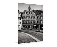 Premium Textil-Leinwand 80 x 120 cm Hoch-Format Haus zum Breiten Herd | Wandbild, HD-Bild auf Keilrahmen, Fertigbild auf hochwertigem Vlies, Leinwanddruck von Markus W. Lambrecht