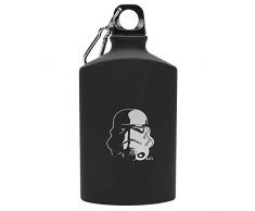 Zak Designs Aluminium Kantine Wasser Flasche mit Storm Trooper Grafiken von Star Wars,/Latthammer.