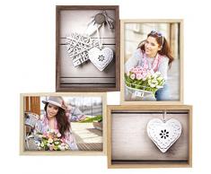 Zep S.r.l Montreaux 4Q Holzbilderrahmen, Holz, naturholz, 33 x 31 cm