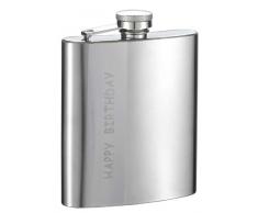 Visol IT S Your Birthday Edelstahl Flachmann