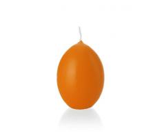 Wiedemann 242128.089 Osterei glatt, Wachs, Aprikose 6.1 x 4.4 cm, 30-Einheiten