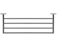 Duravit 0099621000 Handtuchablage Karree 600 mm, Chrom