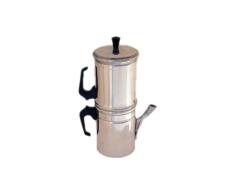 Ilsa Napoletana Kaffeemaschine, Aluminium, Silber, für 9 Tassen
