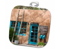 3dRose Topflappen, weiß, 20,3 x 20,3 cm