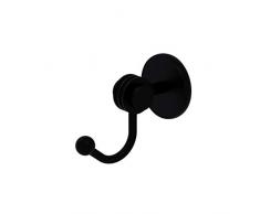 Allied Brass Satellite Orbit Two Collection Kleiderhaken, gepunktet, Mattschwarz