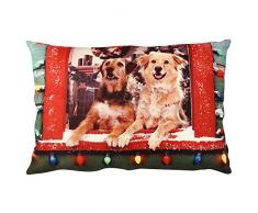 Gravel Dekokissen Cotton, Mehrfarbig, 33 x 48 cm