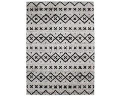 Monbeautapis Pflaume Florenz Sueden ethnischen skandinavischen Teppich Hardware PU grau 190 x 133 cm