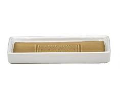 Ridder Native Seifenschale, Keramik, beige, ca. 14,5 x 9,5 x 1,9 cm