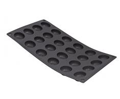 DE BUYER Backformen, Silikon, schwarz, 27.9 x 20.1 x 10.9 cm