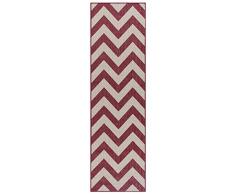 Oriental Weavers Teppich, 100% Polypropylen, rot, 60cm x 180cm