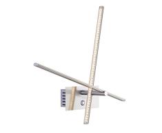 Brilliant Sticks LED Wandleuchte 2 flg mit Touchdimmer schwenkbar eisen/weiß 480 Lumen, LED integriert