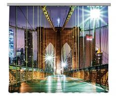 AG Design Kinderzimmer Gardine/Vorhang, Stoff, Mehrfarbig, 0.1 x 280 x 245 cm