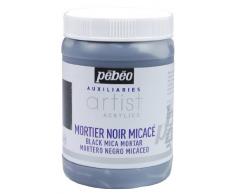 Pebeo 250 ml, Glimmer Mörser, schwarz