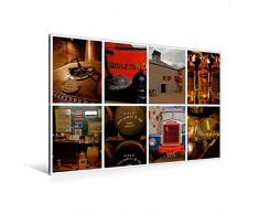 Premium Textil-Leinwand 120 x 80 cm Quer-Format Sehnsucht Irland - Perfektes Wasser des Lebens aus der Middleton Distillery | Wandbild, HD-Bild auf Keilrahmen, Fertigbild auf hochwertigem Vlies, Leinwanddruck von Stefan Sattler