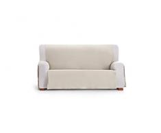 Eysa Somme Protect wasserdichte und atmungsaktive Sofa überwurf, 100% Polyester, Ecru, 150 cm.