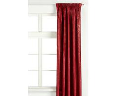 Vallila Luontopolku, Birke, Baum Muster, Vorhang 140x250 Rot, Polyester, 250 x 140 cm