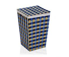 Versa Wäschekorb Blue Bay, Mehrfarbig, Nicht anwenden.