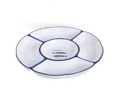 DCASA 254643 Speiseteller 24x24x3 Farbig