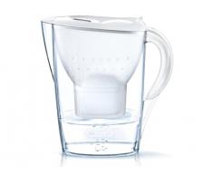 BRITA 2454140031 Krug - Marella weiß 2 Fliltros Maxtra +