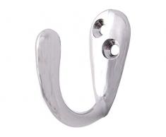Select Hardware Kleiderhaken, Chrom, Standard