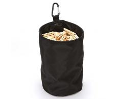 VEAMOR Wäscheklammerbeutel Wäscheklammern Tasche, Schwarz