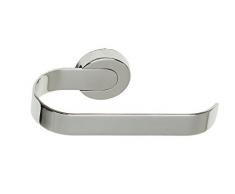 Cortesi Home Milo Toilettenpapierhalter, Edelstahl, zur Wandmontage, Chrom