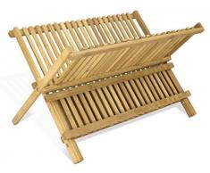 Unbekannt Home Basics faltbar Bambus Abtropfgestell