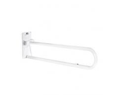 RIDDER Assistent A0130201 WC Aufstehbügel, Haltegriffe, klappbar, ca. 76 cm, weiß