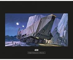 Komar Wandbild Star Wars Classic RMQ Sandcrawler | Kinderzimmer, Jugendzimmer, Dekoration, Kunstdruck | ohne Rahmen | WB156-50x40 | Größe: 50 x 40 cm (Breite x Höhe)