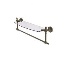 Allied Messing rd-33tb/18-abr Retro Dot Collection 18 Single Regal mit Handtuchhalter Bar, Messing antik