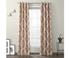 HPD BOCH-KC27-96-GR Henna Verdunkelungsvorhang, 50 x 96 cm