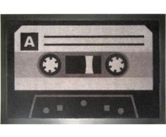 Rockbites Design 1012504710 Fußmatte, Polyamid, Schwarz, 40 x 60 cm, 1 Einheiten